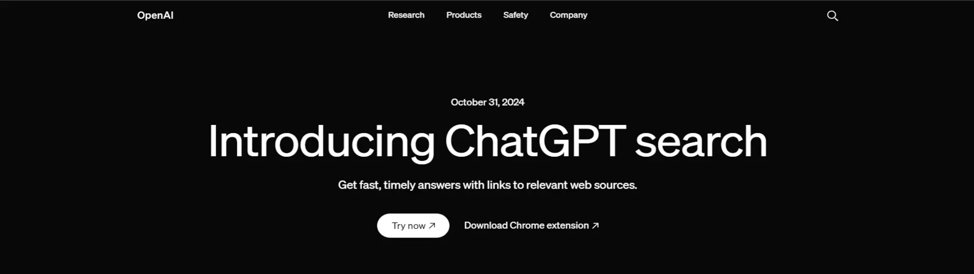 ChatGPT Search Engine Background